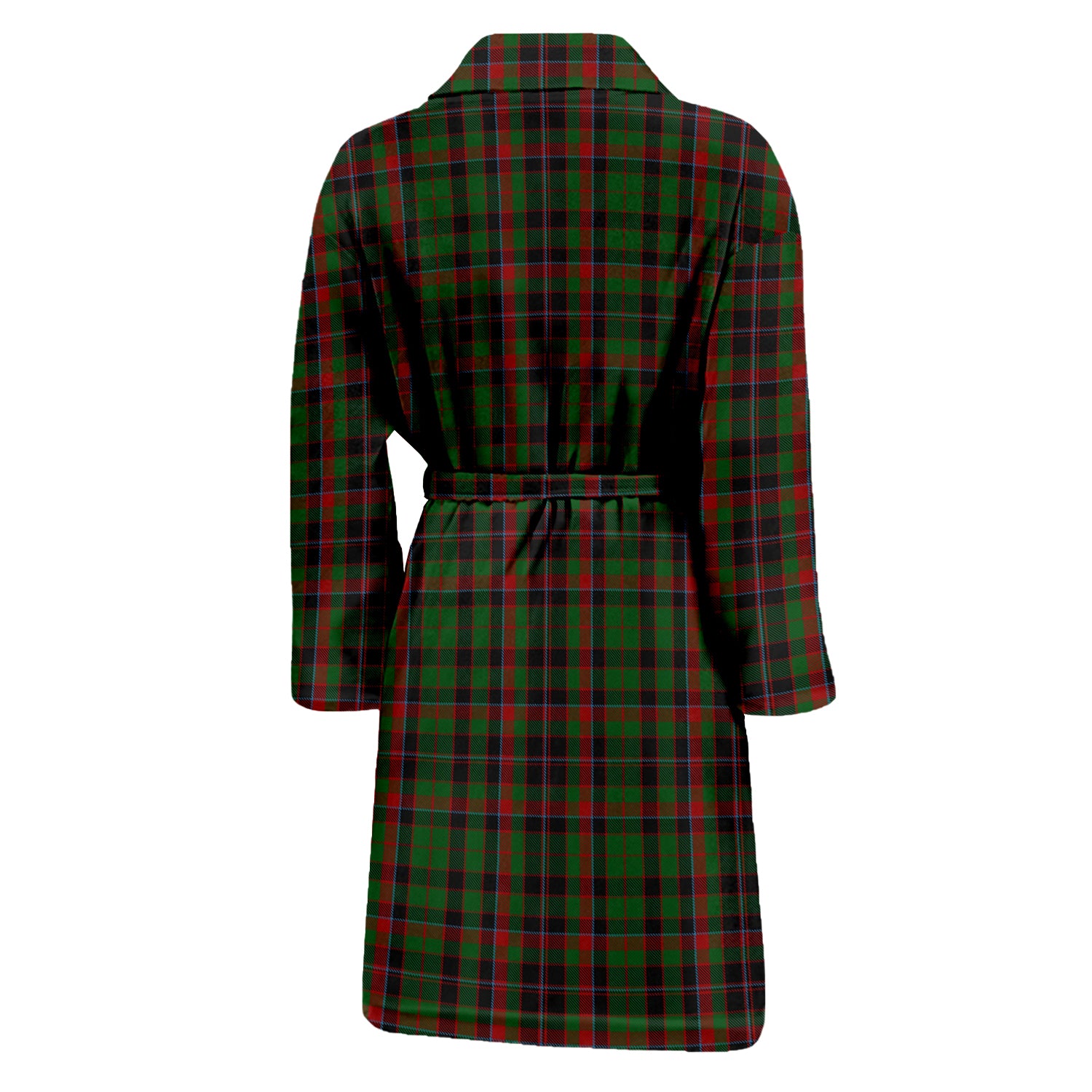 Cumming Hunting Tartan Bathrobe with Family Crest - Tartan Vibes Clothing