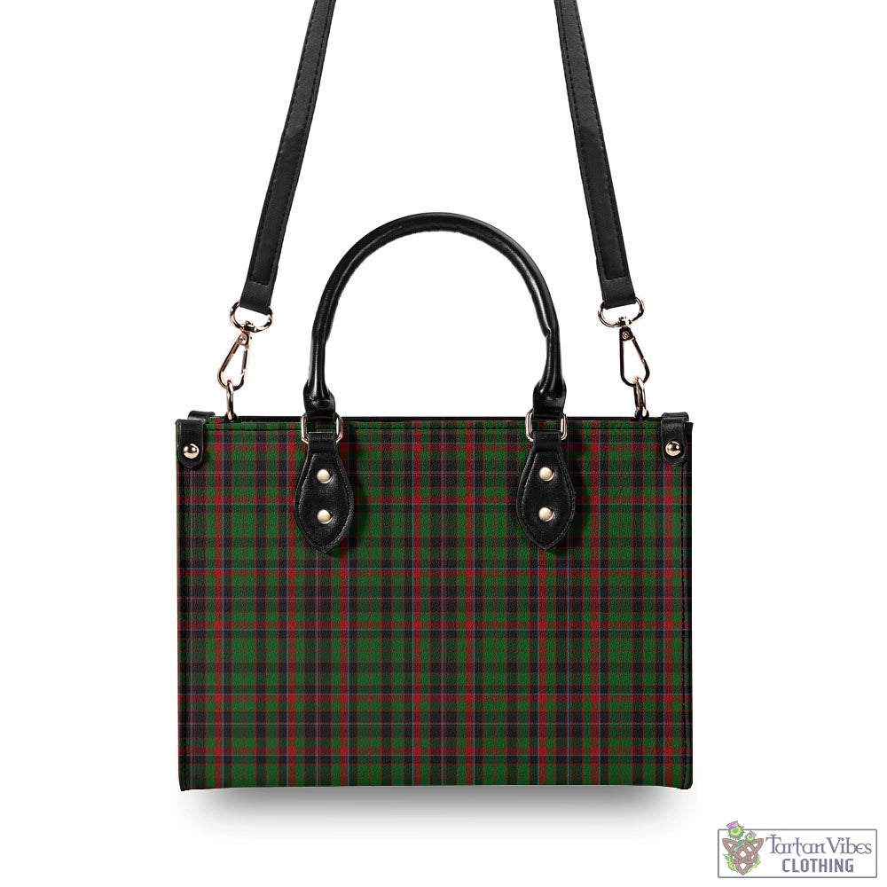 Tartan Vibes Clothing Cumming Hunting Tartan Luxury Leather Handbags