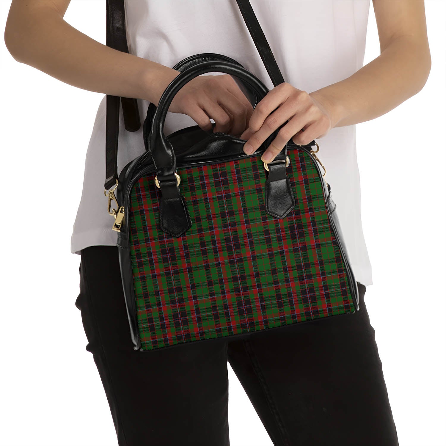 Cumming Hunting Tartan Shoulder Handbags - Tartanvibesclothing