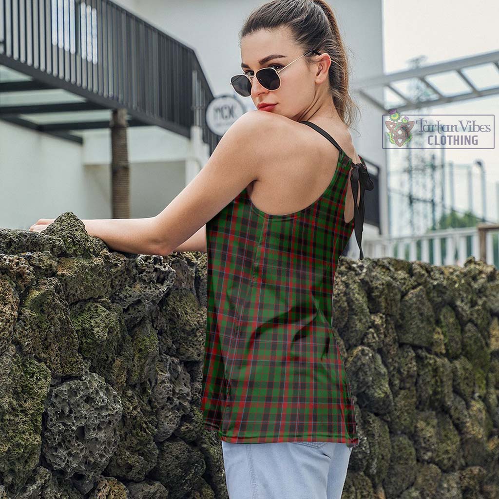 Tartan Vibes Clothing Cumming Hunting Tartan Loose Halter Neck Camisole