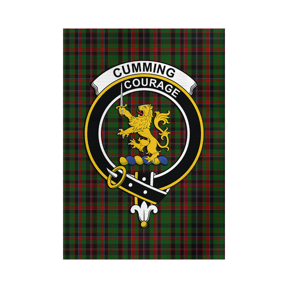 Cumming Hunting Tartan Flag with Family Crest - Tartan Vibes Clothing