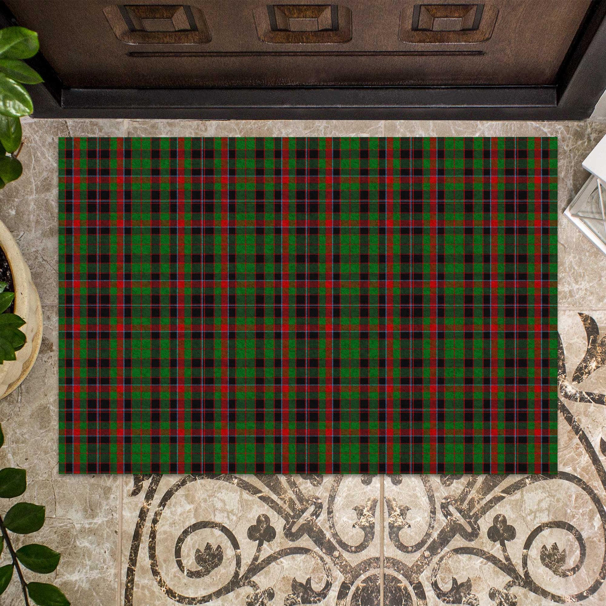 Cumming Hunting Tartan Door Mat - Tartanvibesclothing