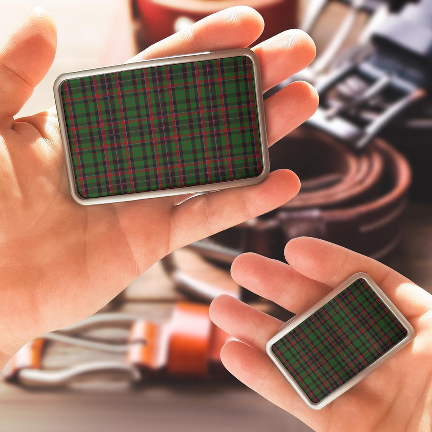 Cumming Hunting Tartan Belt Buckles - Tartan Vibes Clothing