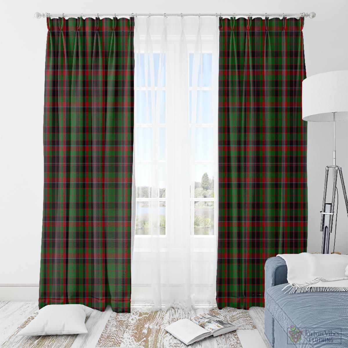 Cumming Hunting Tartan Window Curtain