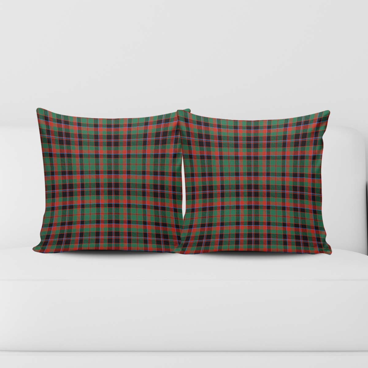 Cumming Hunting Ancient Tartan Pillow Cover Square Pillow Cover - Tartanvibesclothing