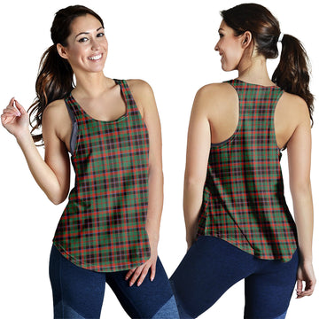 Cumming Hunting Ancient Tartan Women Racerback Tanks