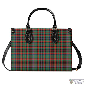 Cumming Hunting Ancient Tartan Luxury Leather Handbags