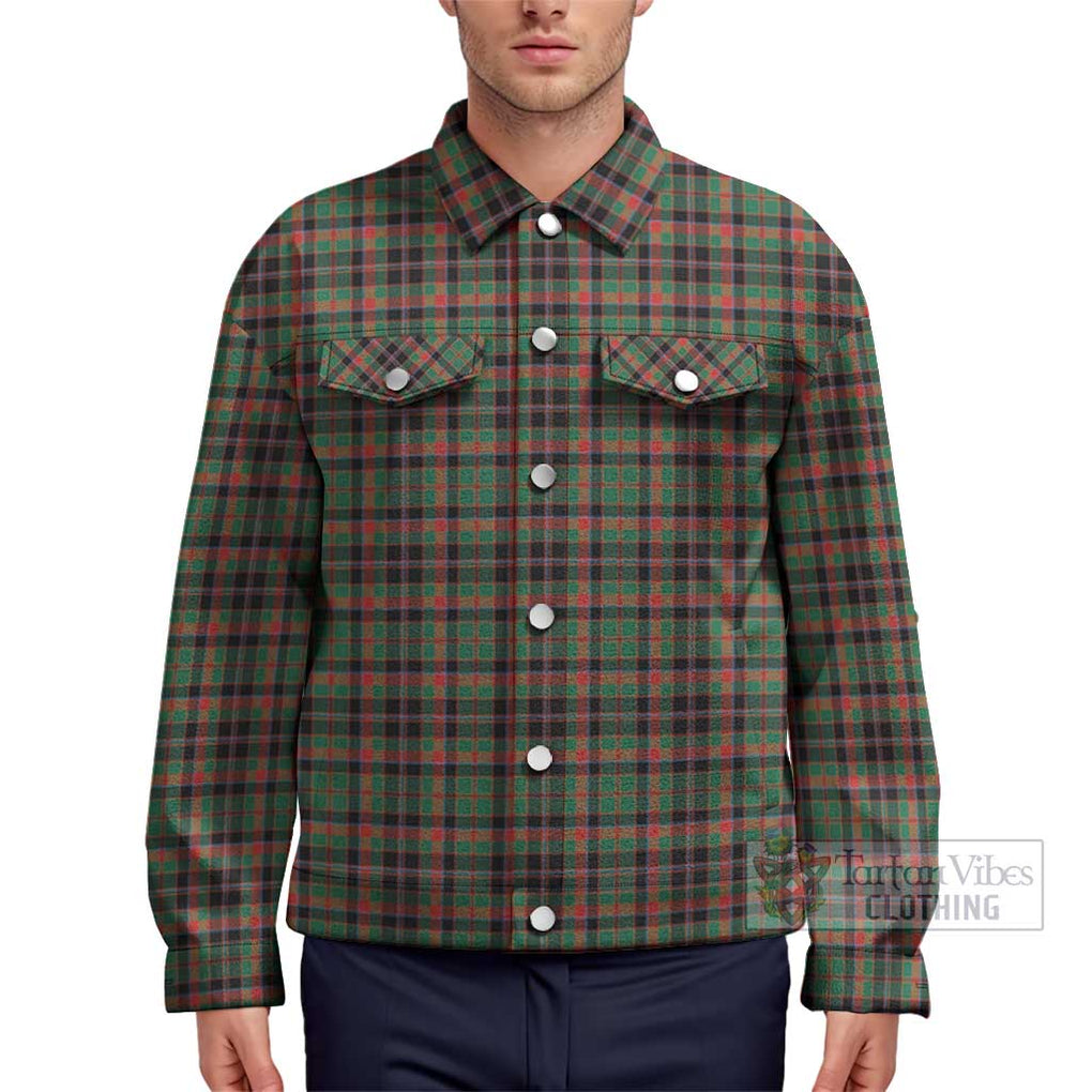 Cumming Hunting Ancient Tartan Unisex Lapel Cotton Jacket Unisex - Tartan Vibes Clothing