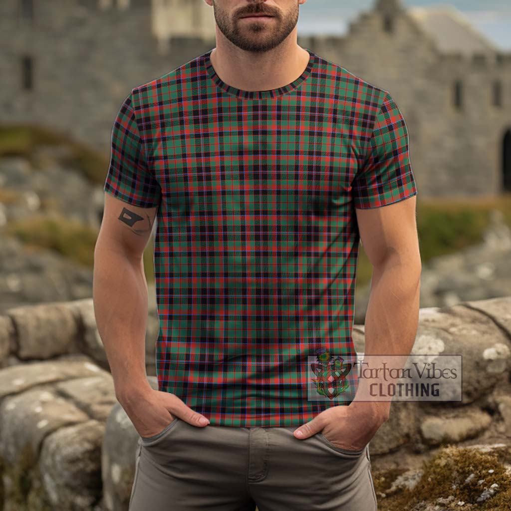 Cumming Hunting Ancient Tartan Cotton T-Shirt Men's Shirt - Tartanvibesclothing Shop