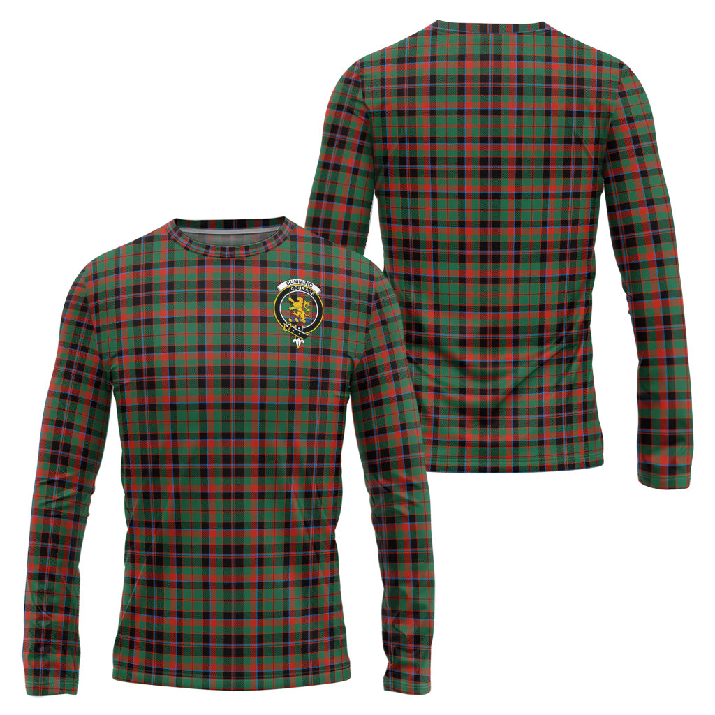 cumming-hunting-ancient-tartan-long-sleeve-t-shirt-with-family-crest