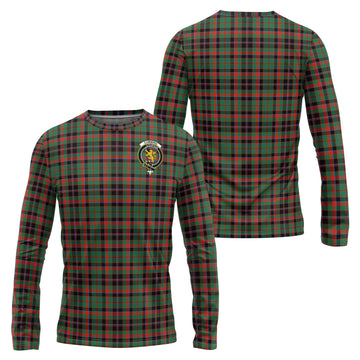 Cumming Hunting Ancient Tartan Long Sleeve T-Shirt with Family Crest