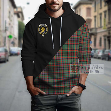 Cumming Hunting Ancient Tartan Hoodie with Family Crest and Military Logo Style