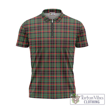 Cumming Hunting Ancient Tartan Zipper Polo Shirt