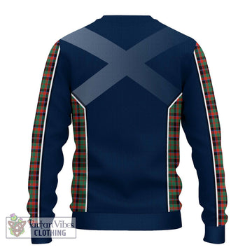 Cumming Hunting Ancient Tartan Ugly Sweater with Family Crest and Lion Rampant Vibes Sport Style