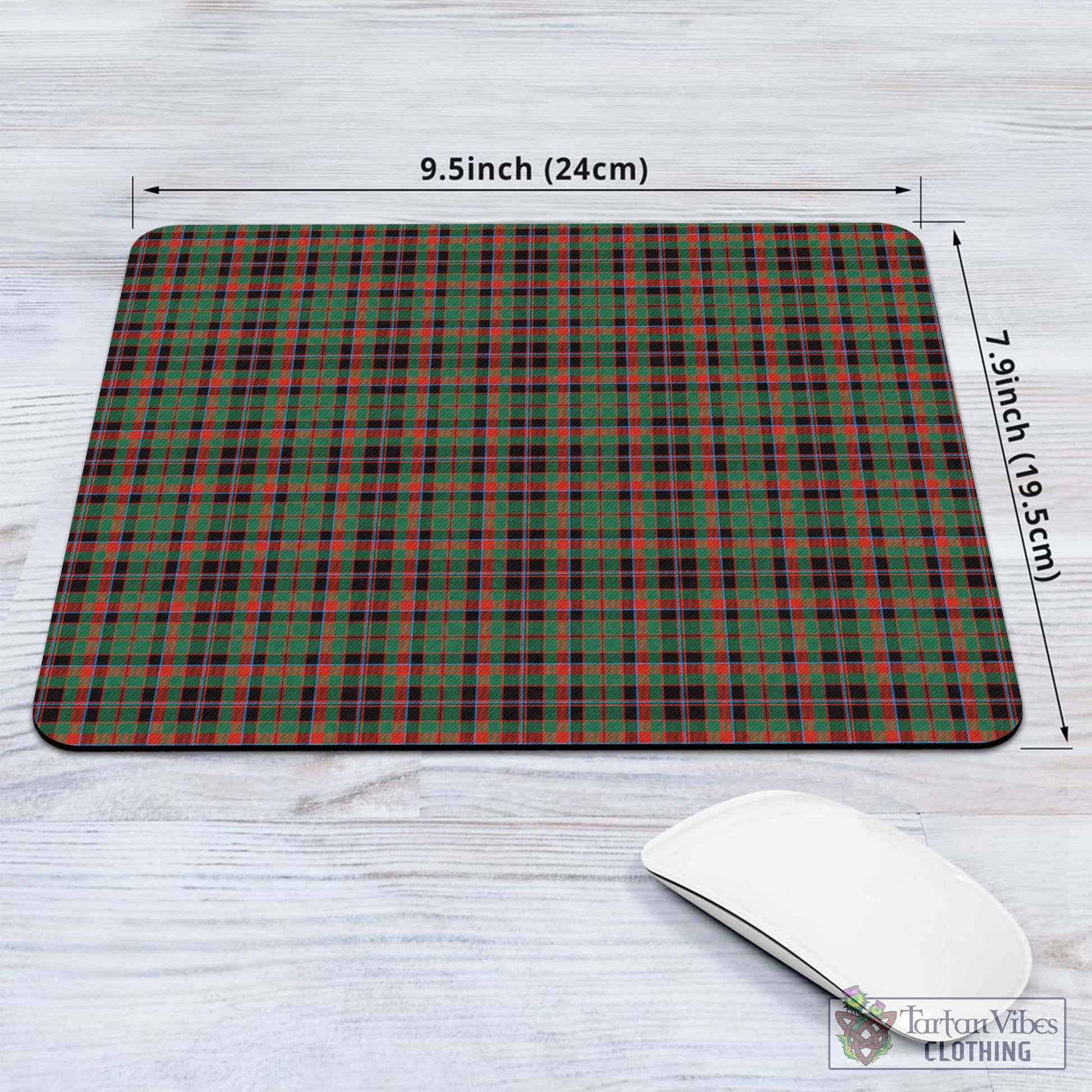 Tartan Vibes Clothing Cumming Hunting Ancient Tartan Mouse Pad