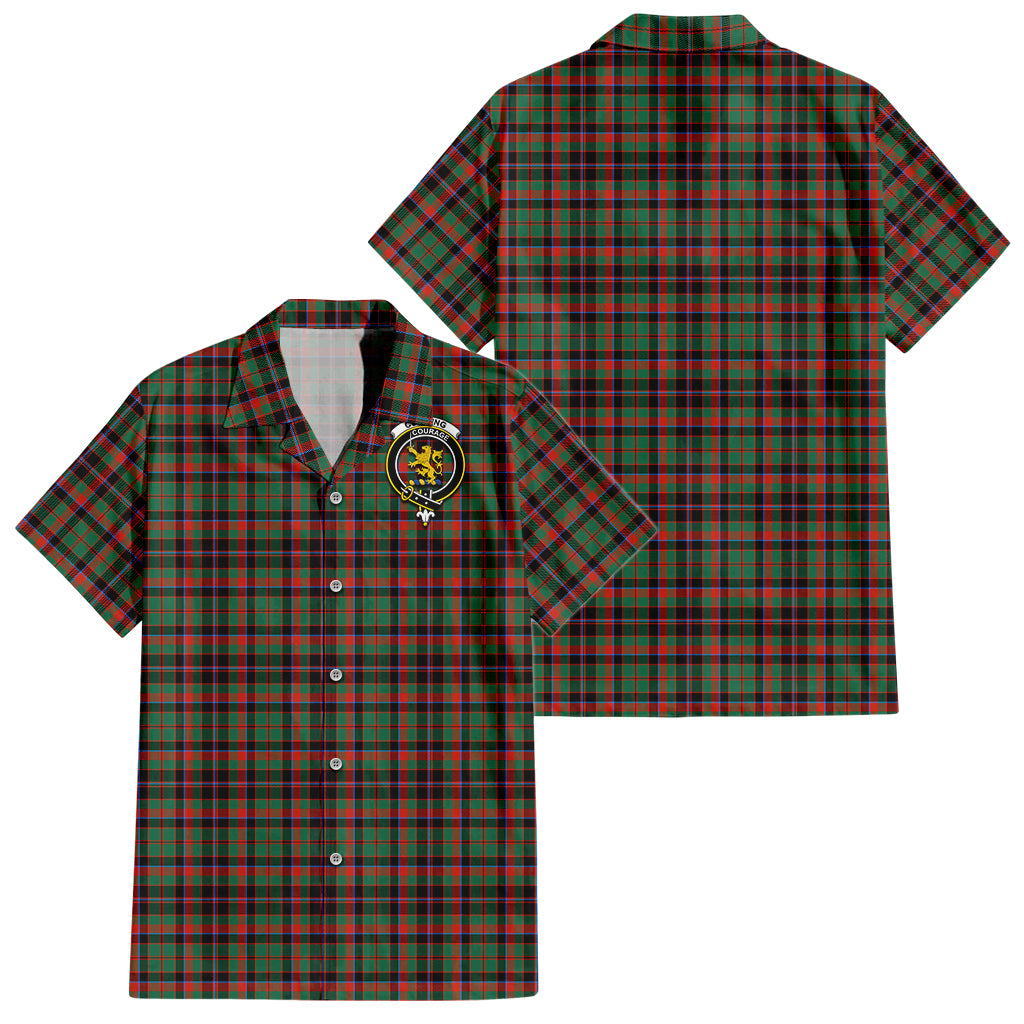 cumming-hunting-ancient-tartan-short-sleeve-button-down-shirt-with-family-crest