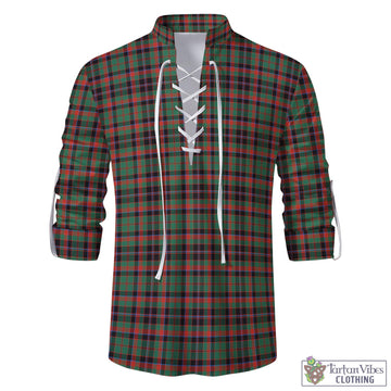 Cumming Hunting Ancient Tartan Men's Scottish Traditional Jacobite Ghillie Kilt Shirt