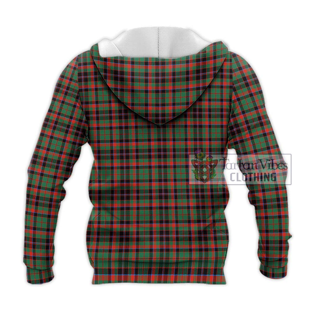 Cumming Hunting Ancient Tartan Knitted Hoodie with Family Crest DNA In Me Style - Tartanvibesclothing Shop