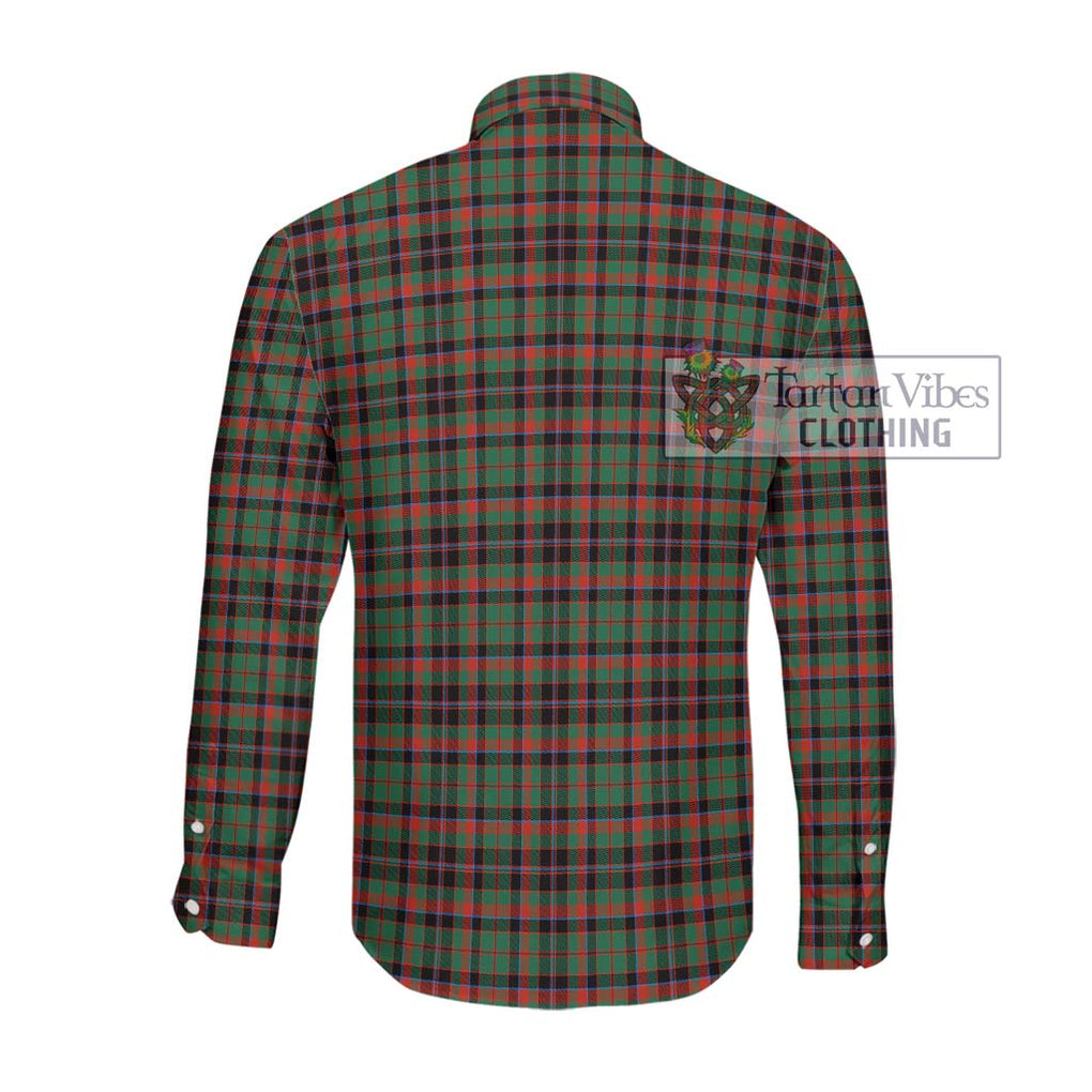 Cumming Hunting Ancient Tartan Long Sleeve Button Shirt with Family Crest DNA In Me Style - Tartanvibesclothing Shop