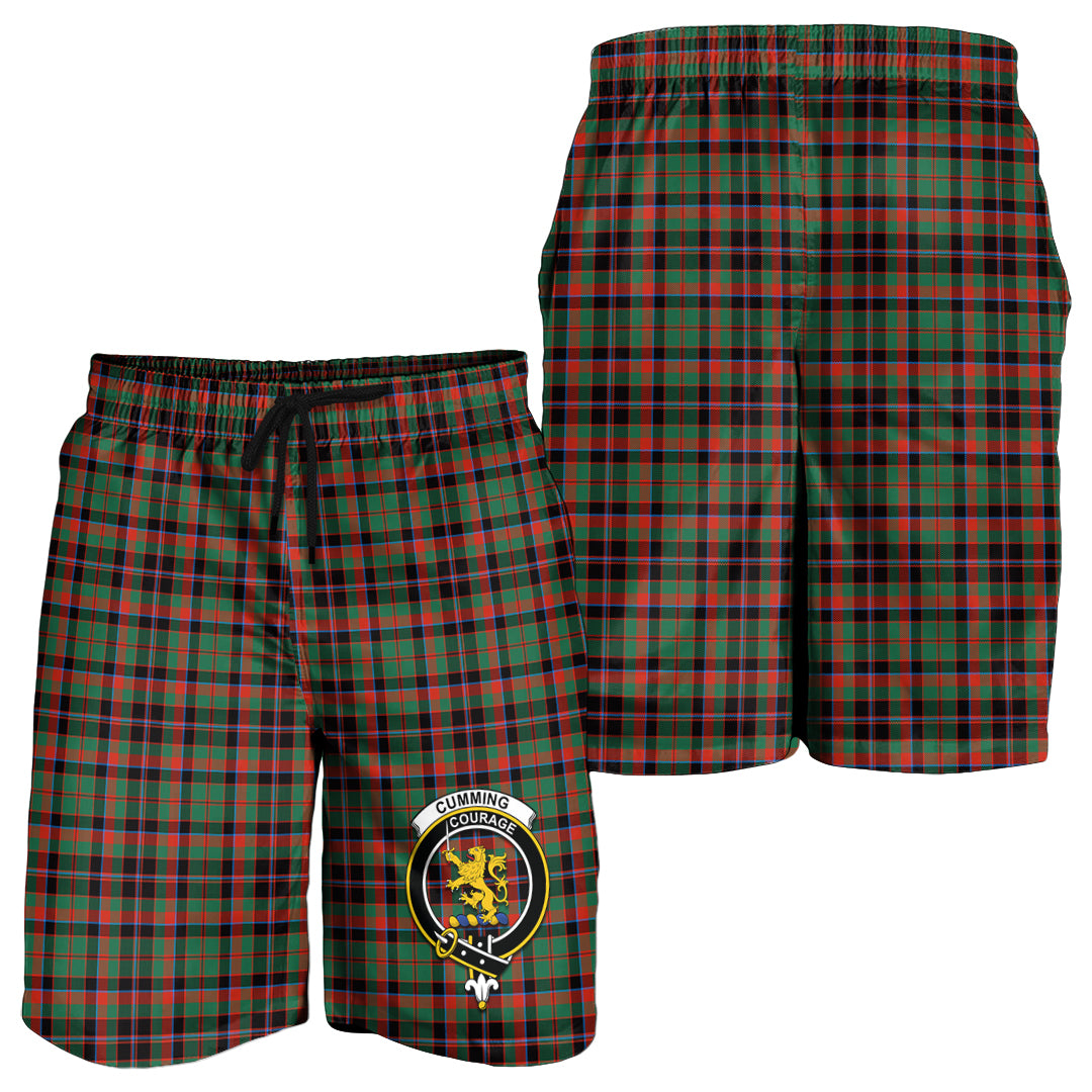 cumming-hunting-ancient-tartan-mens-shorts-with-family-crest