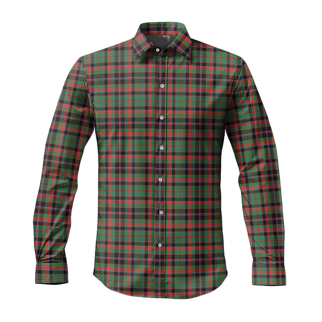 cumming-hunting-ancient-tartan-long-sleeve-button-up-shirt