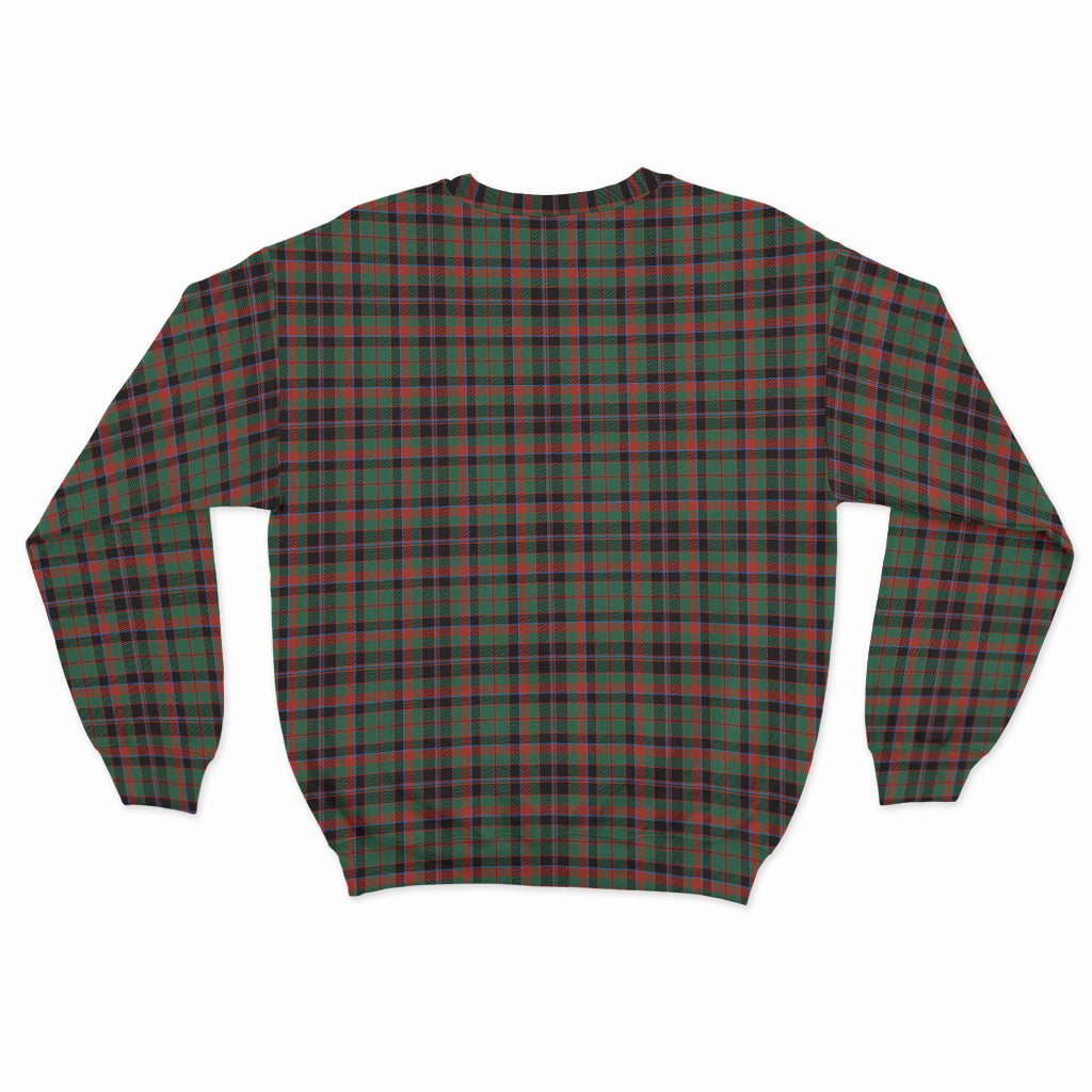 Cumming Hunting Ancient Tartan Sweatshirt with Family Crest - Tartan Vibes Clothing