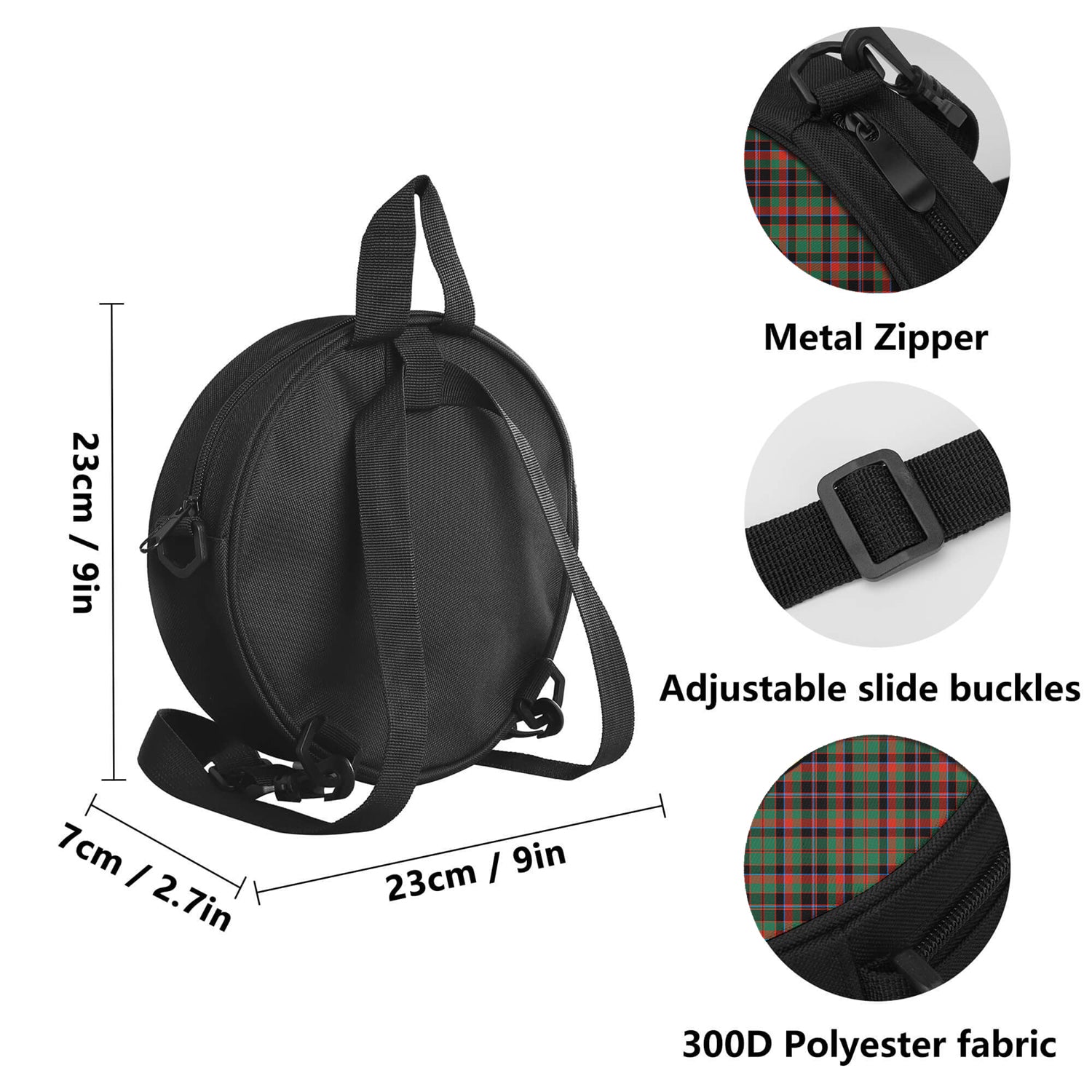 cumming-hunting-ancient-tartan-round-satchel-bags-with-family-crest