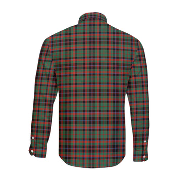 Cumming Hunting Ancient Tartan Long Sleeve Button Up Shirt with Family Crest