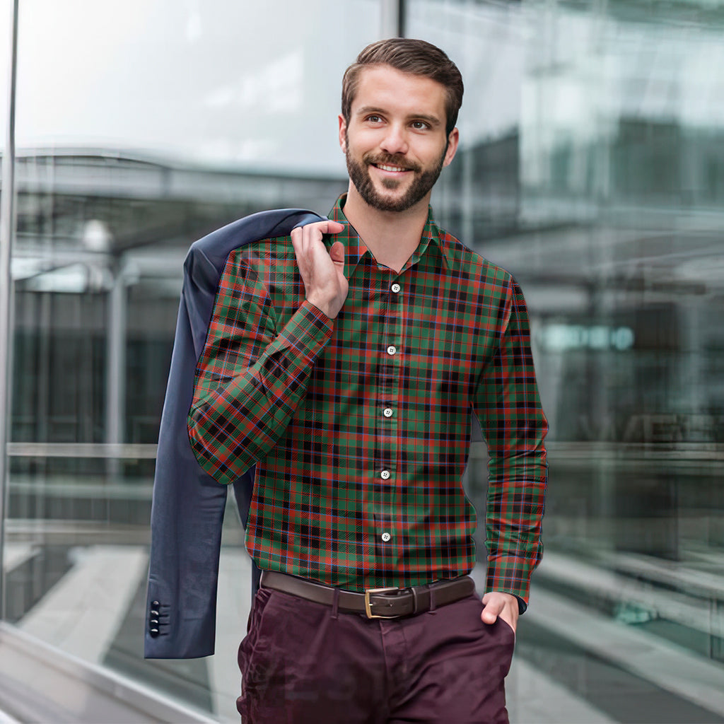 cumming-hunting-ancient-tartan-long-sleeve-button-up-shirt