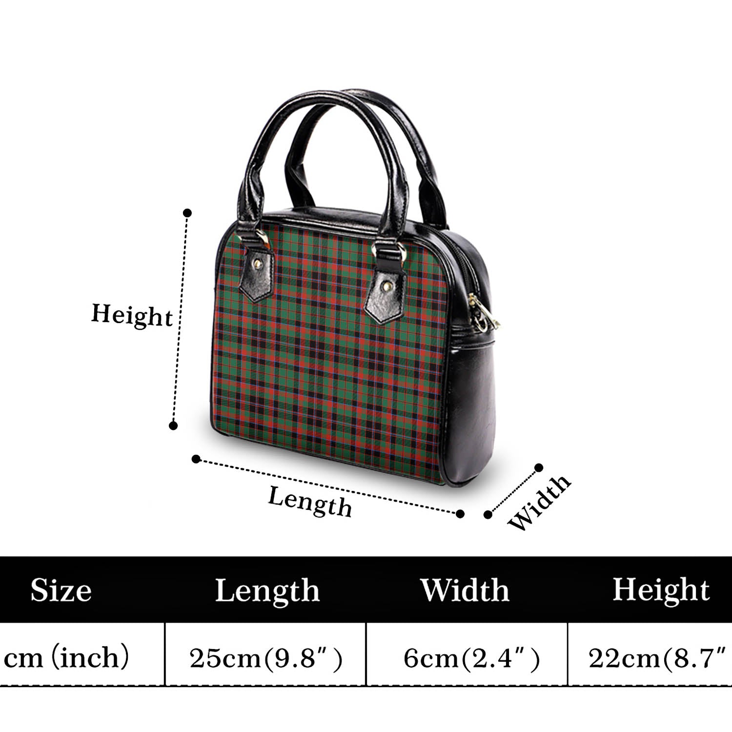 Cumming Hunting Ancient Tartan Shoulder Handbags - Tartanvibesclothing