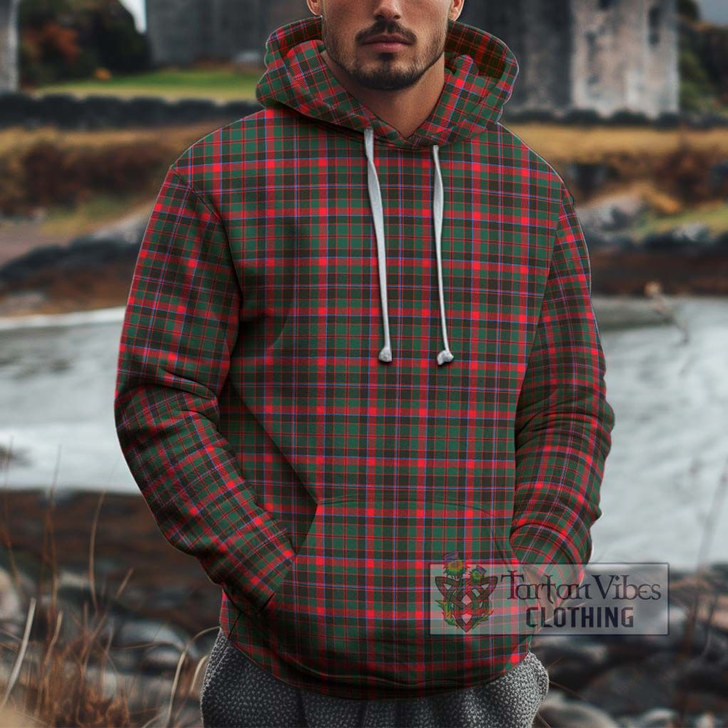 Cumming Hunting Modern Tartan Cotton Hoodie Pullover Hoodie XS - Tartan Vibes Clothing