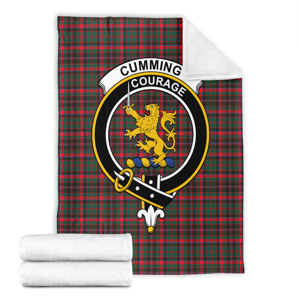 cumming-hunting-modern-tartab-blanket-with-family-crest