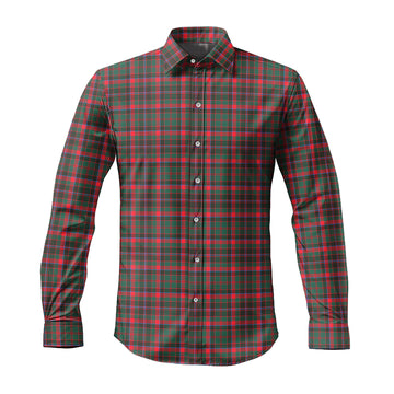 Cumming Hunting Modern Tartan Long Sleeve Button Up Shirt