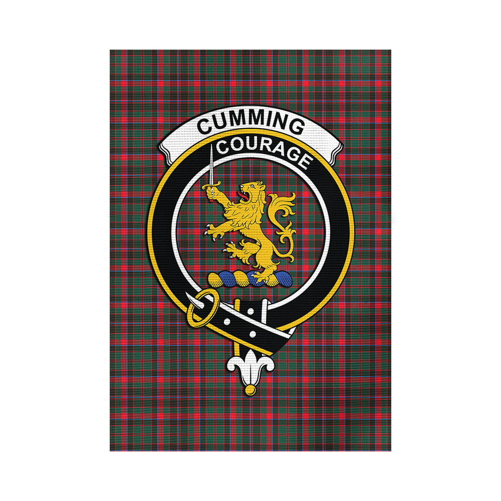 Cumming Hunting Modern Tartan Flag with Family Crest - Tartan Vibes Clothing