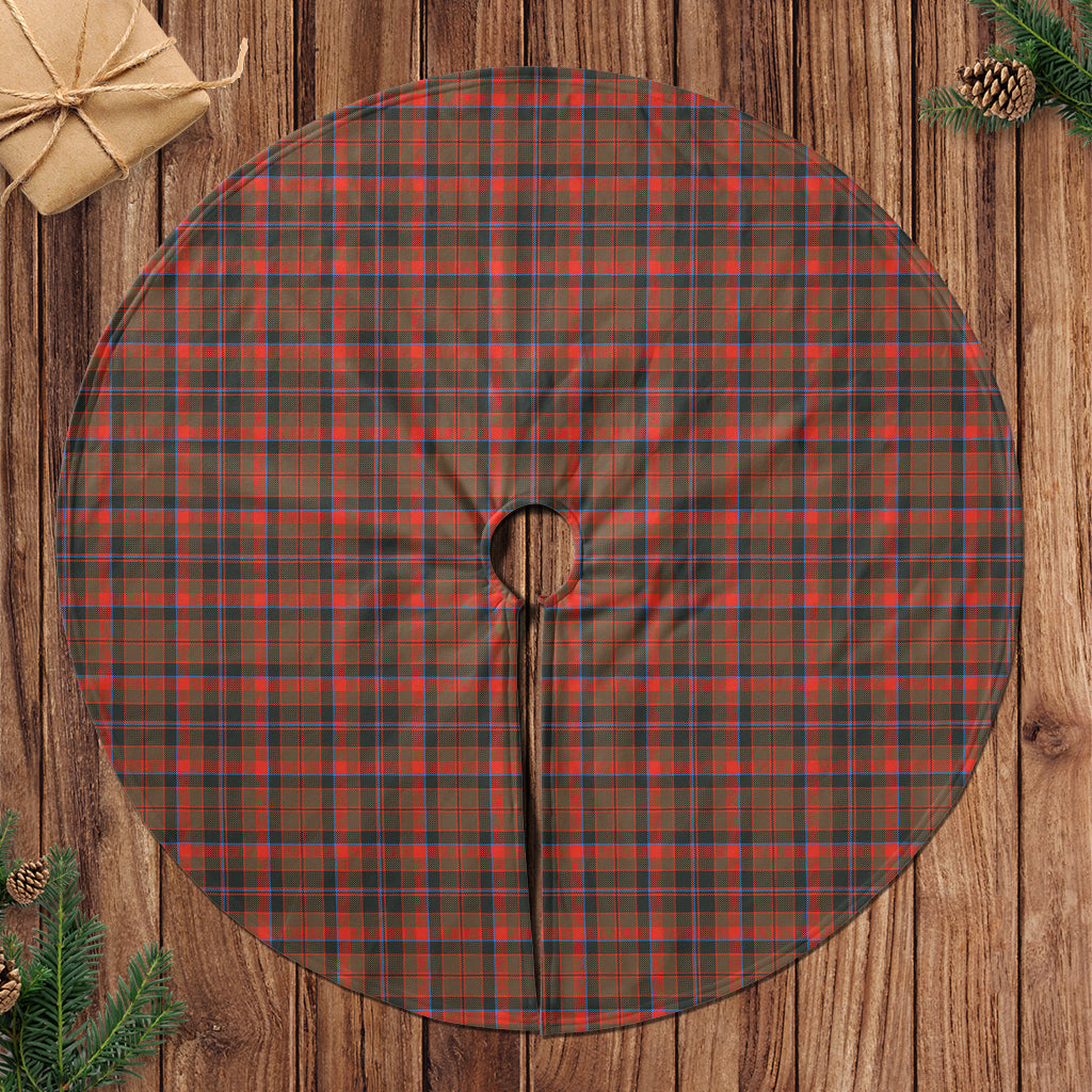 Cumming Hunting Weathered Tartan Christmas Tree Skirt - Tartanvibesclothing