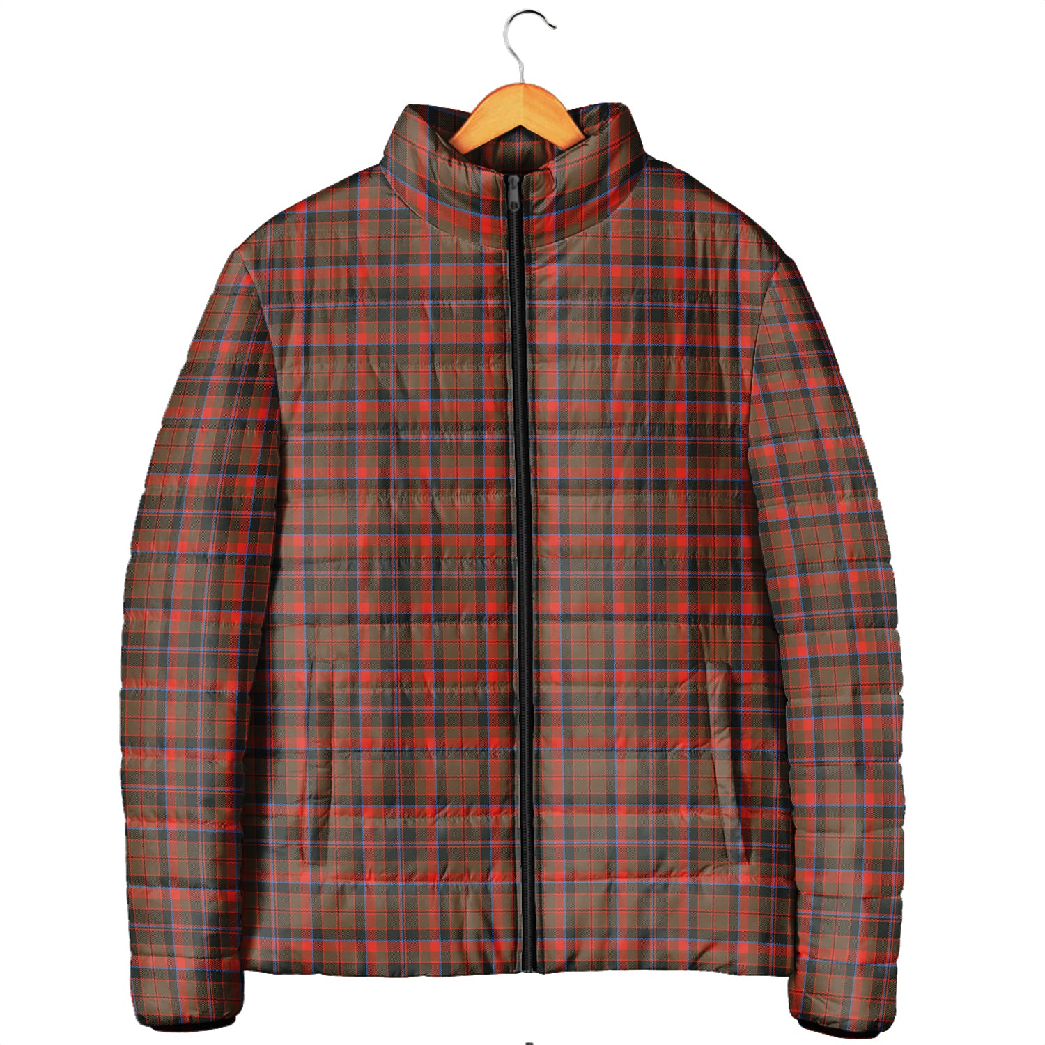 Cumming Hunting Weathered Tartan Padded Jacket Men's Padded Jacket - Tartan Vibes Clothing