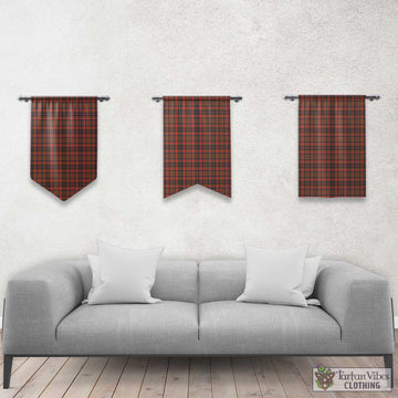 Cumming Hunting Weathered Tartan Gonfalon, Tartan Banner