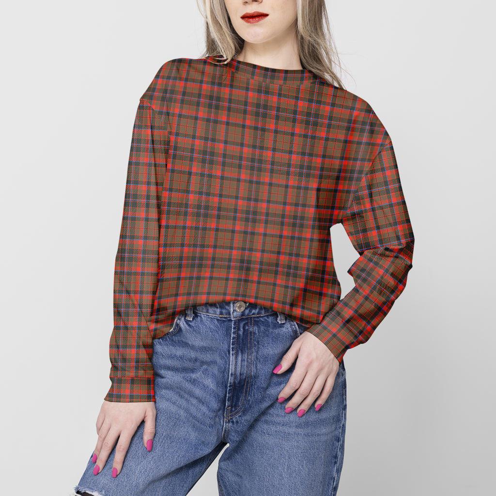 Cumming Hunting Weathered Tartan Sweatshirt Unisex - Tartan Vibes Clothing