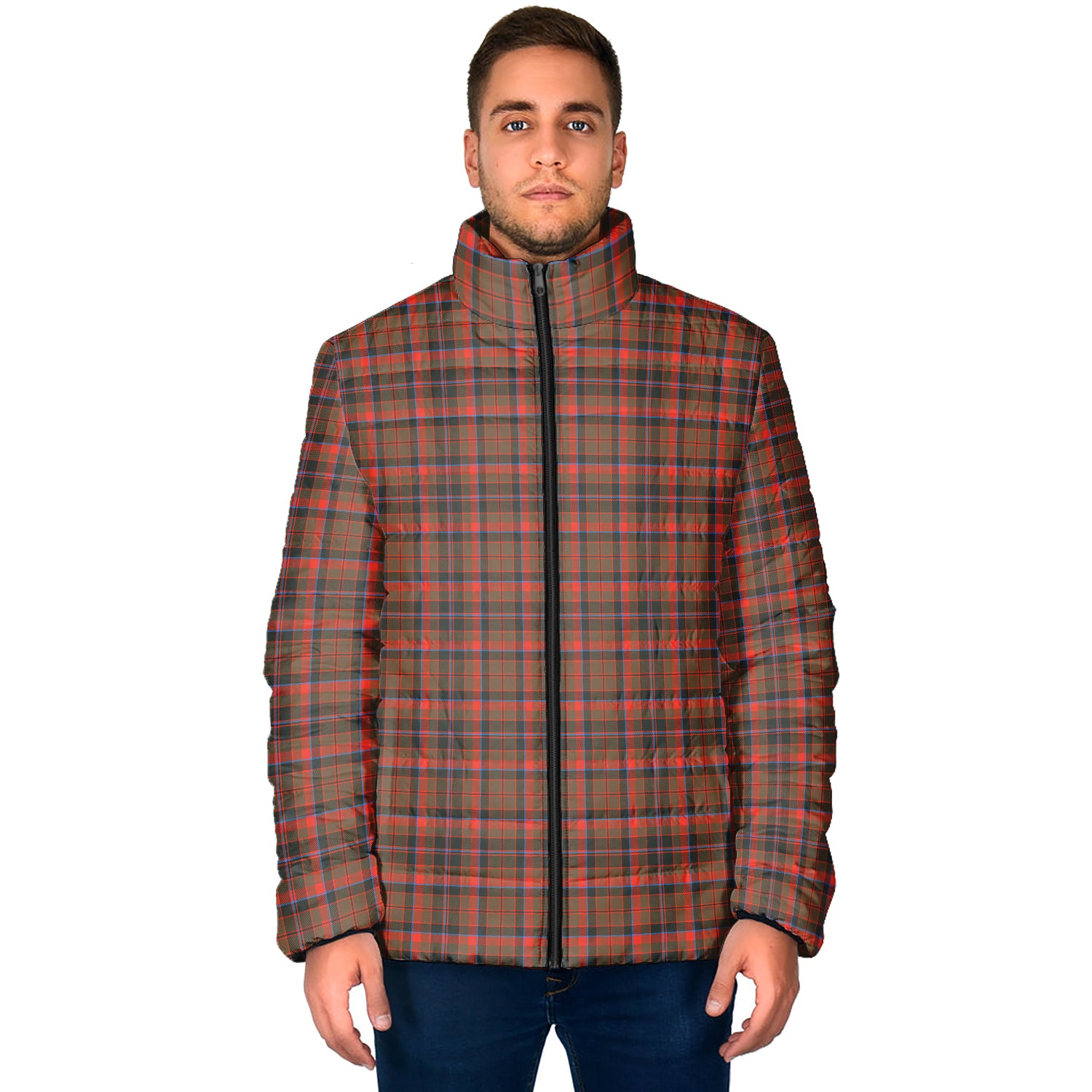 Cumming Hunting Weathered Tartan Padded Jacket - Tartan Vibes Clothing