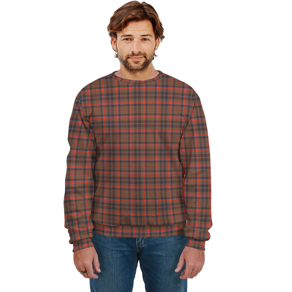 Cumming Hunting Weathered Tartan Sweatshirt - Tartan Vibes Clothing