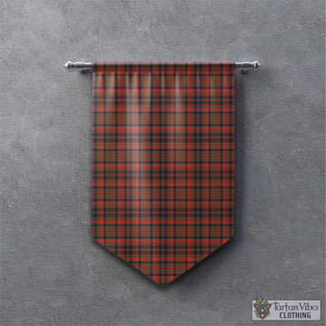 Cumming Hunting Weathered Tartan Gonfalon, Tartan Banner