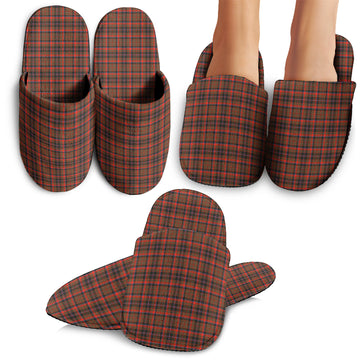 Cumming Hunting Weathered Tartan Home Slippers