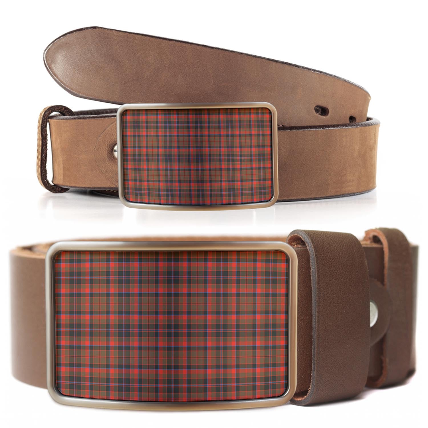 Cumming Hunting Weathered Tartan Belt Buckles - Tartan Vibes Clothing