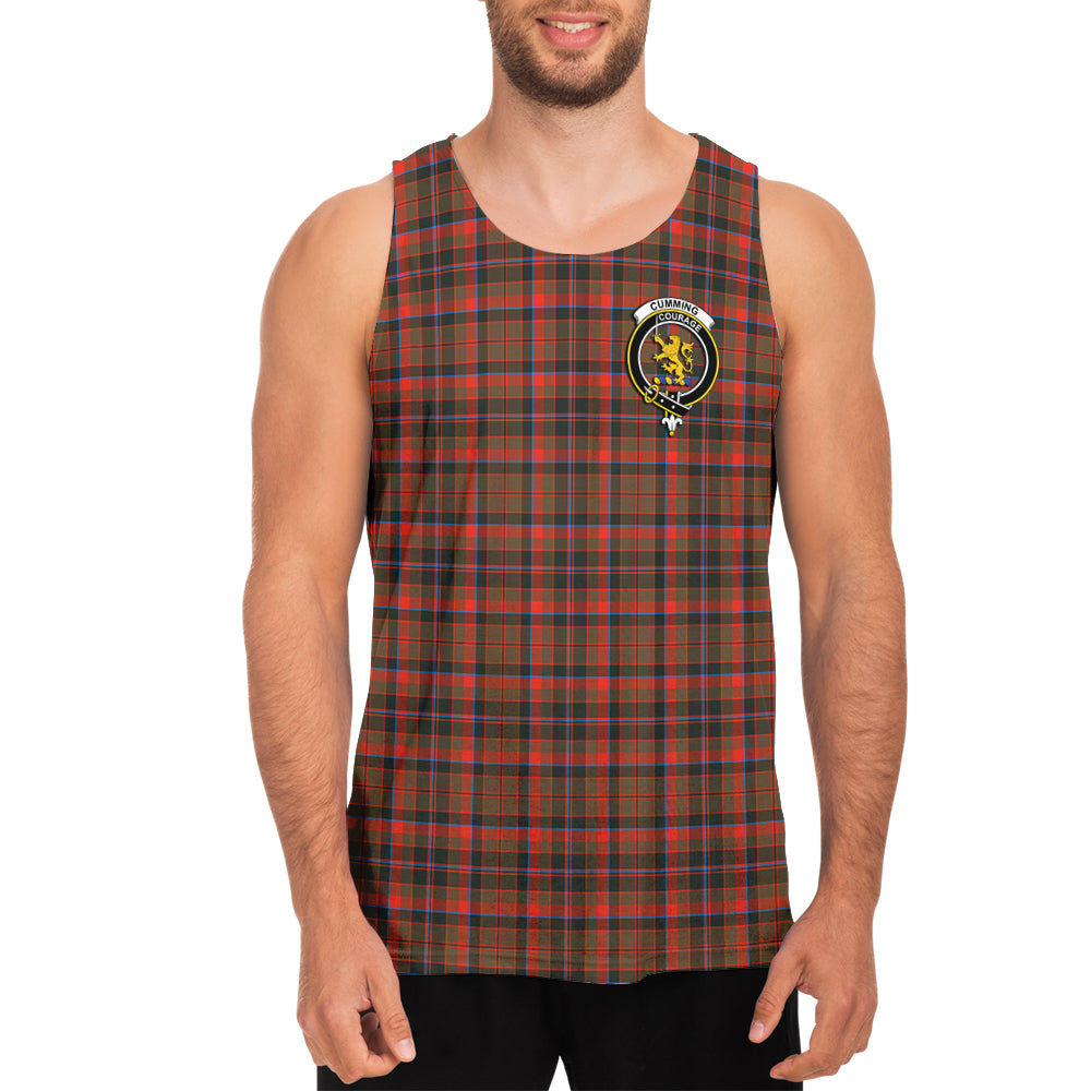 cumming-hunting-weathered-tartan-mens-tank-top-with-family-crest