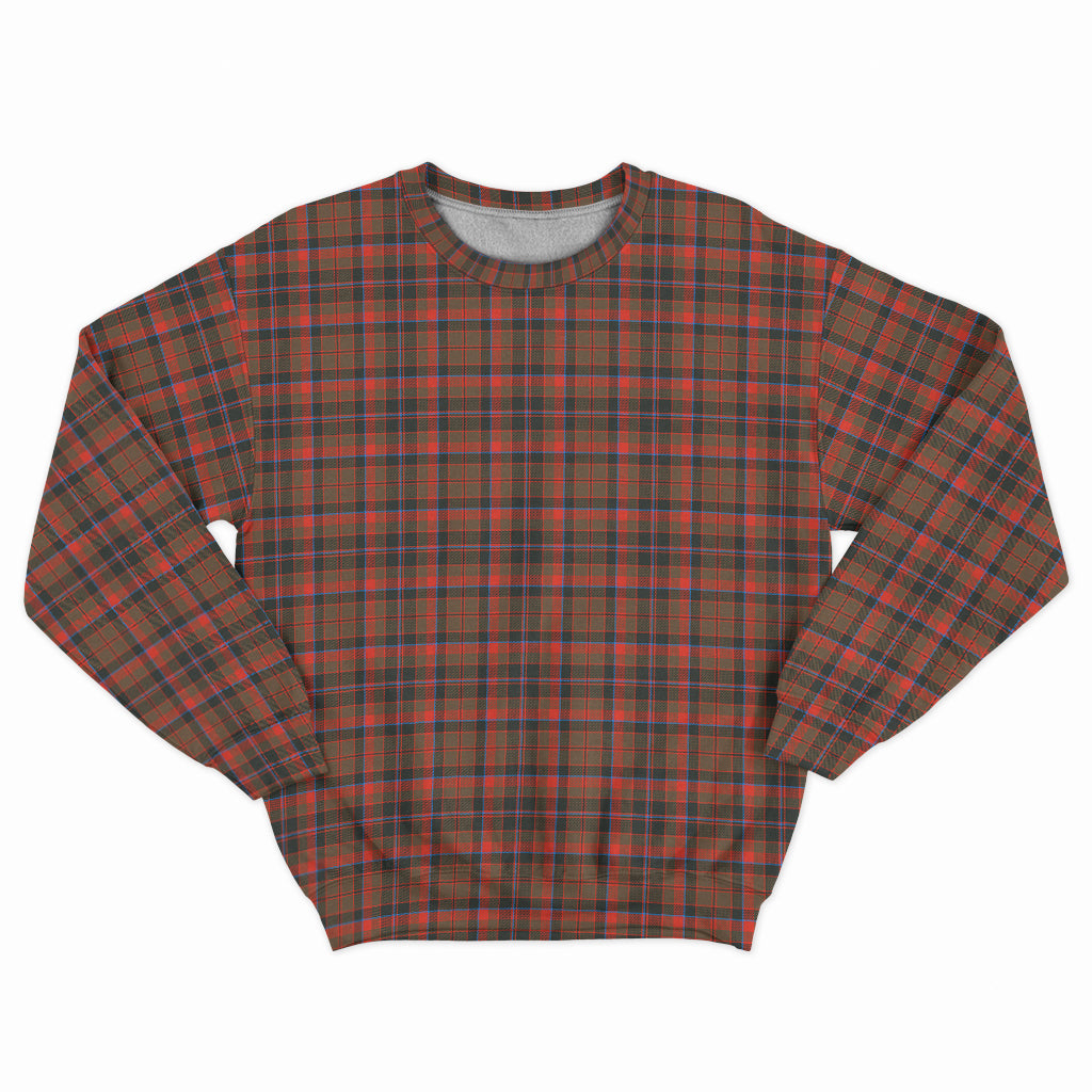 Cumming Hunting Weathered Tartan Sweatshirt - Tartan Vibes Clothing