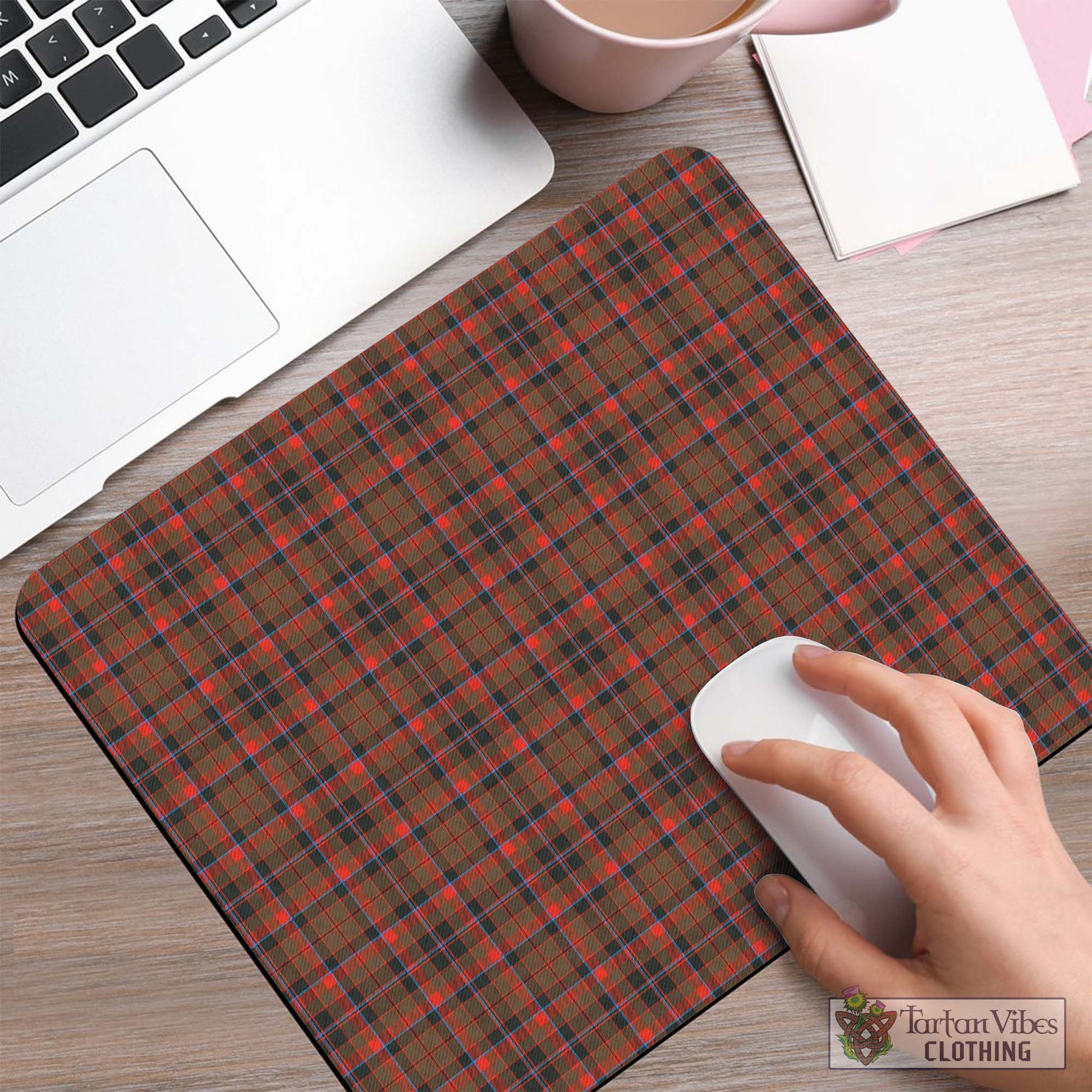 Tartan Vibes Clothing Cumming Hunting Weathered Tartan Mouse Pad