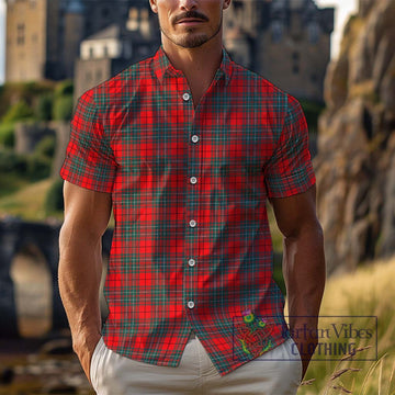 Cumming Modern Tartan Cotton Hawaiian Shirt