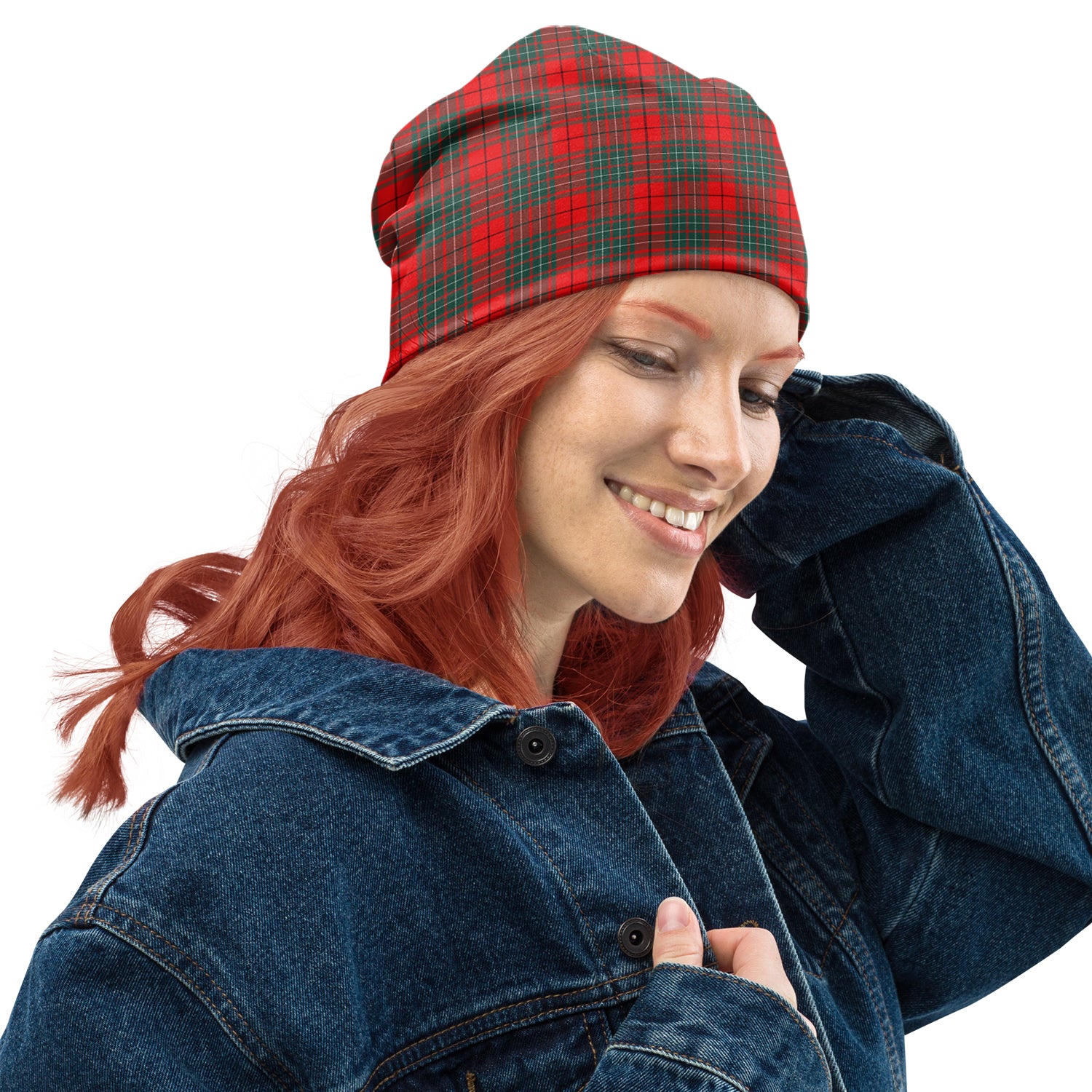 Cumming Modern Tartan Beanies Hat One Size 10.5*10.2 inches - Tartan Vibes Clothing