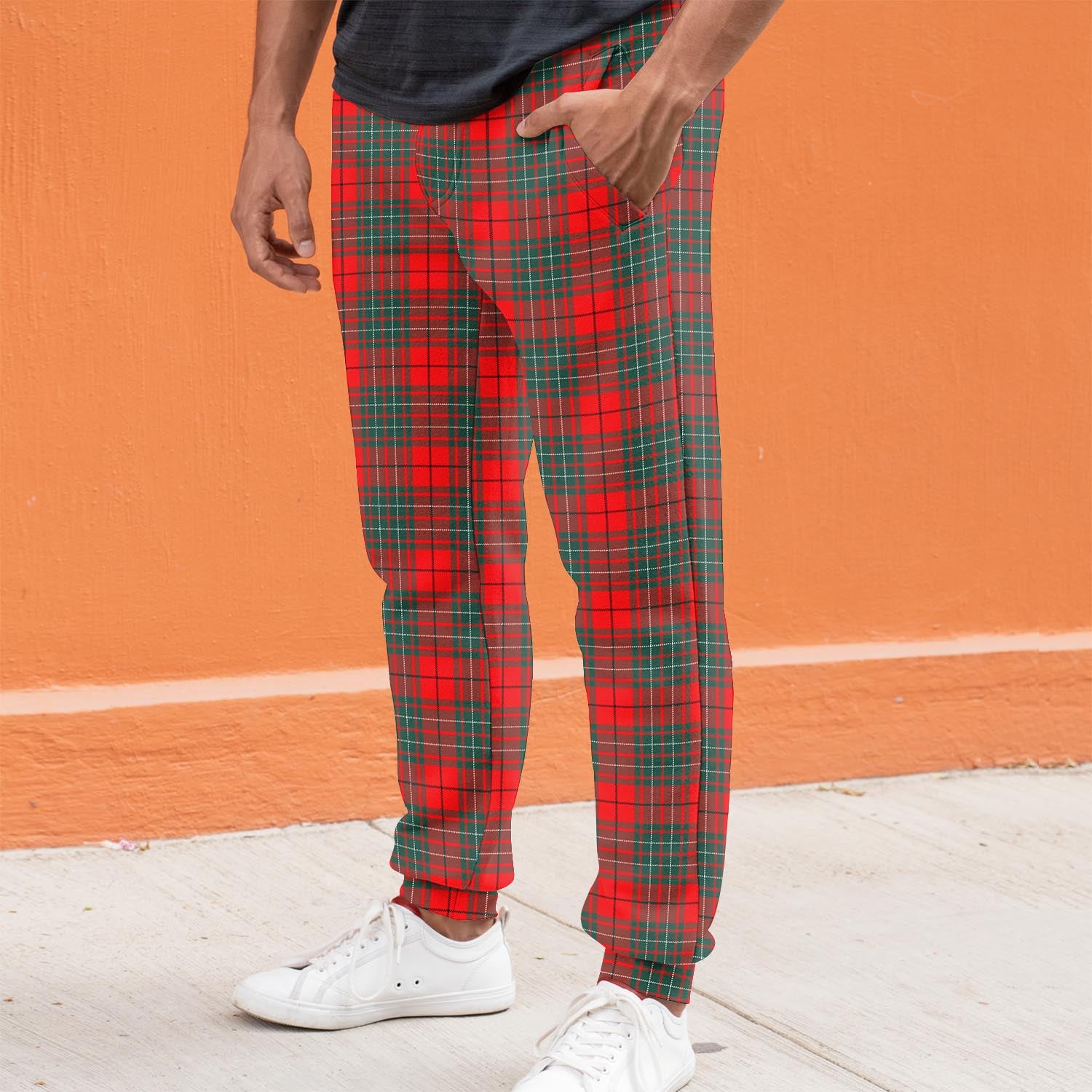 Cumming Modern Tartan Joggers Pants S - Tartanvibesclothing