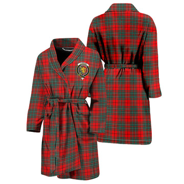 Cumming Modern Tartan Bathrobe with Family Crest